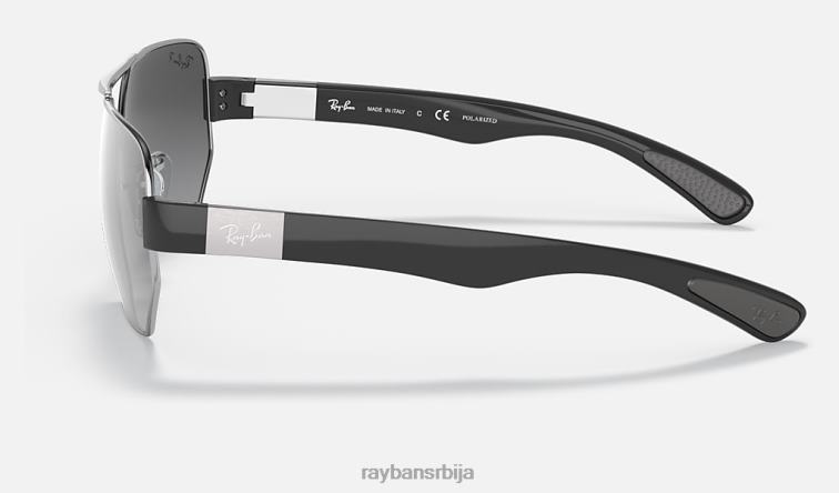 Ray-Ban рб3672 P0HP1127 наочаре за сунце полирано сребро/сребро мушкарци