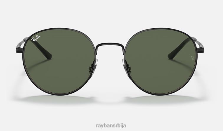 Ray-Ban рб3681 P0HP1316 наочаре за сунце полирана црно/зелена мушкарци