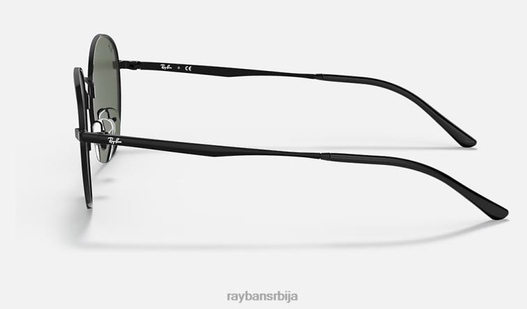 Ray-Ban рб3681 P0HP1316 наочаре за сунце полирана црно/зелена мушкарци