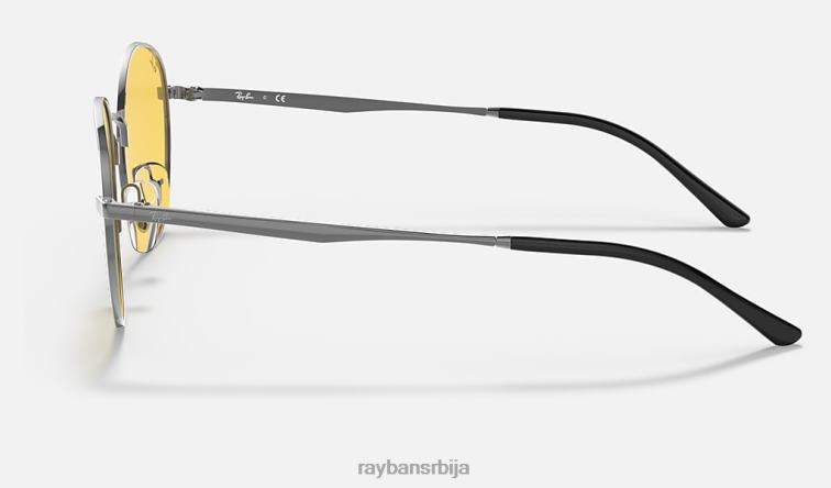 Ray-Ban рб3681 еволве P0HP1324 наочаре за сунце полирани метални метал/жути фотохром мушкарци