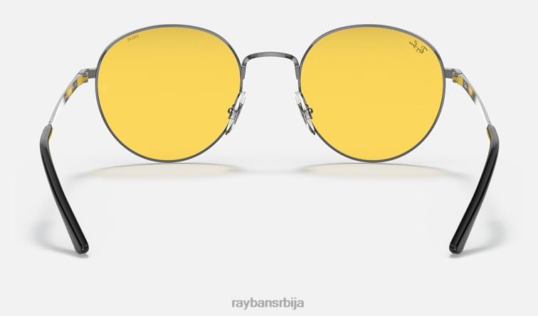 Ray-Ban рб3681 еволве P0HP1324 наочаре за сунце полирани метални метал/жути фотохром мушкарци