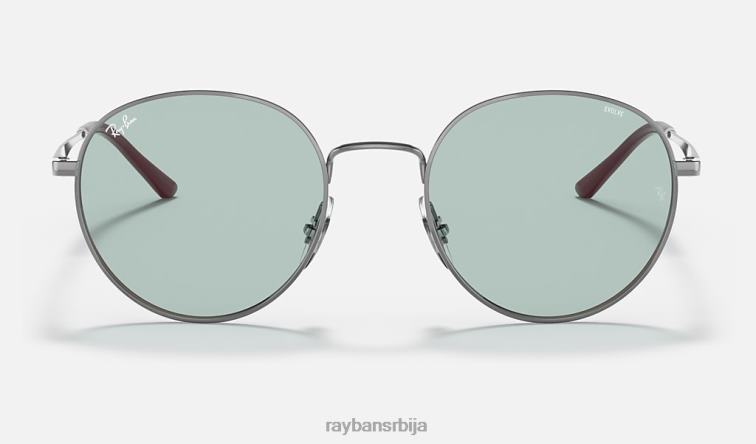 Ray-Ban рб3681 еволве P0HP1325 наочаре за сунце полирани метални метал/зелени фотохром мушкарци