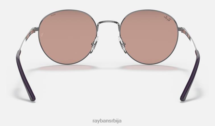 Ray-Ban рб3681 еволве P0HP1326 наочаре за сунце полирани метални метал/браон фотохром мушкарци