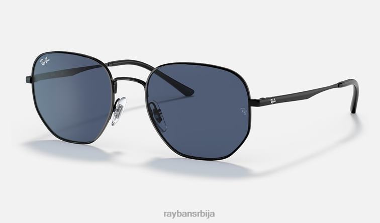 Ray-Ban рб3682 P0HP510 наочаре за сунце полирана црна/тамноплава мушкарци
