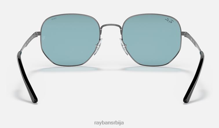 Ray-Ban рб3682 еволве P0HP540 наочаре за сунце полирани метални метал/плави фотохром мушкарци