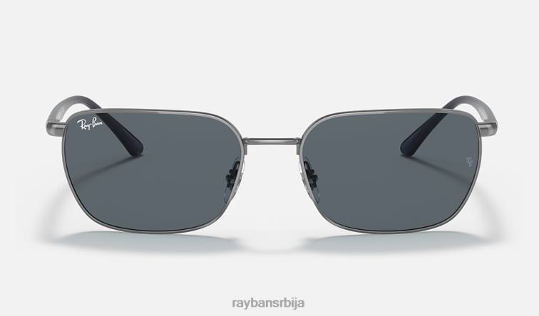 Ray-Ban рб3684 P0HP1329 наочаре за сунце углачан гунметал/плаво/сиво мушкарци