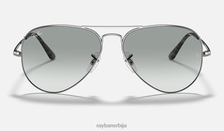 Ray-Ban рб3689 васхед еволуирати P0HP917 наочаре за сунце полирани сребрни/светлоплави фотохром мушкарци