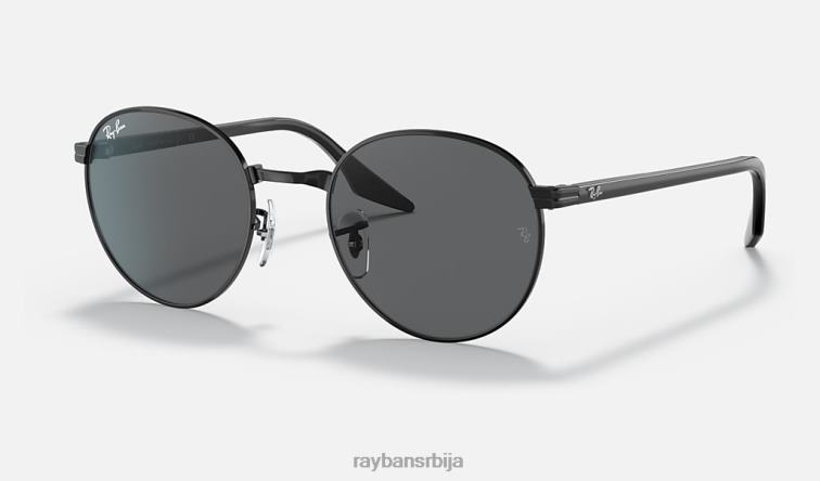 Ray-Ban рб3691 P0HP1422 наочаре за сунце полирана црно/сива мушкарци