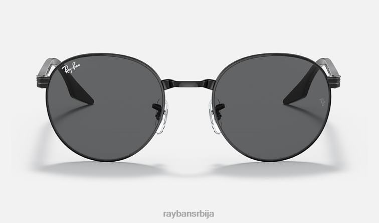 Ray-Ban рб3691 P0HP1422 наочаре за сунце полирана црно/сива мушкарци