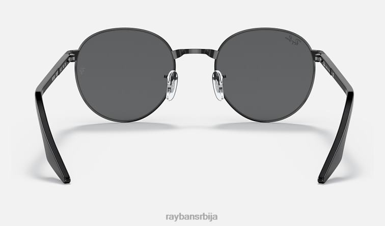 Ray-Ban рб3691 P0HP1422 наочаре за сунце полирана црно/сива мушкарци