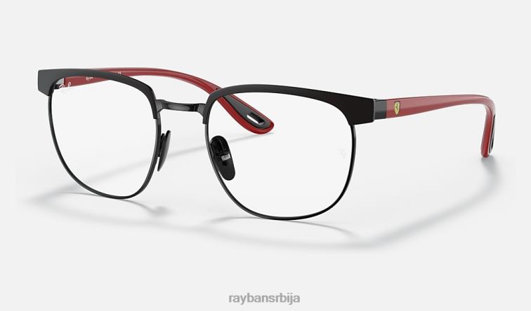 Ray-Ban рб3698вм сцудериа феррари колекција P0HP2114 наочаре за сунце мат црна мушкарци