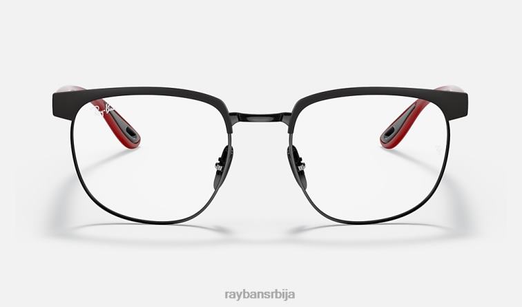 Ray-Ban рб3698вм сцудериа феррари колекција P0HP2114 наочаре за сунце мат црна мушкарци