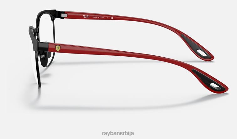 Ray-Ban рб3698вм сцудериа феррари колекција P0HP2114 наочаре за сунце мат црна мушкарци