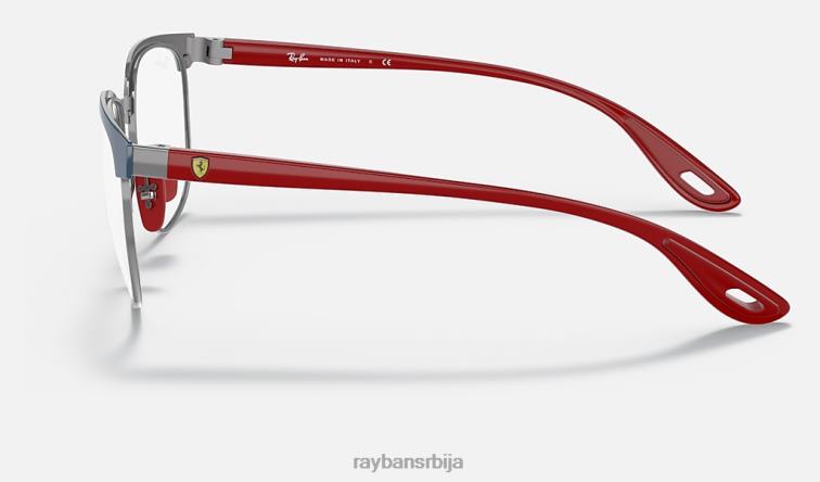 Ray-Ban рб3698вм сцудериа феррари колекција P0HP2116 наочаре за сунце углачано плаво на металу мушкарци