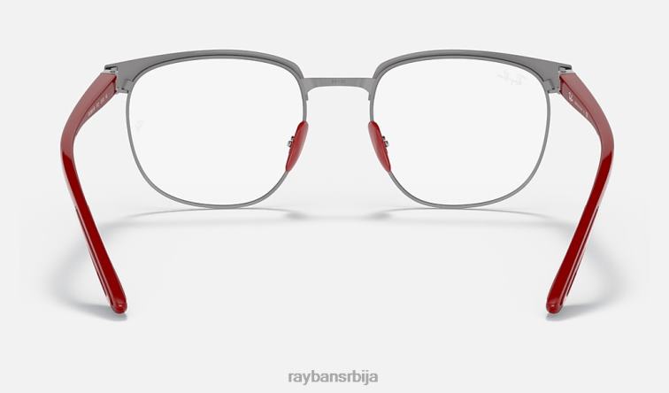 Ray-Ban рб3698вм сцудериа феррари колекција P0HP2116 наочаре за сунце углачано плаво на металу мушкарци