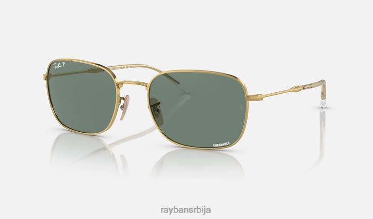 Ray-Ban рб3706 P0HP320 наочаре за сунце полирано златно/сиво мушкарци