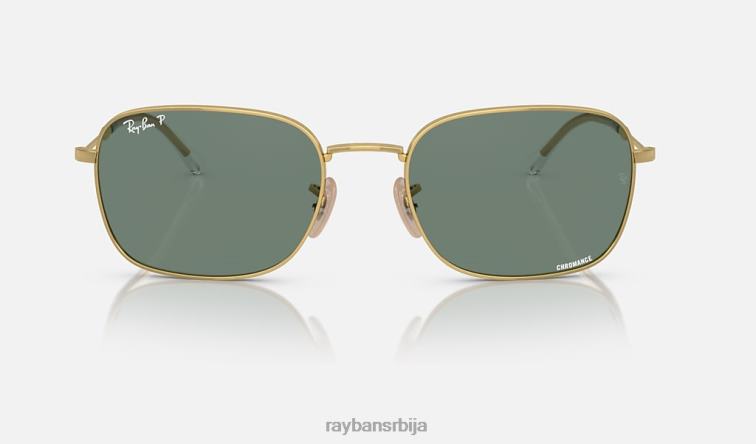 Ray-Ban рб3706 P0HP320 наочаре за сунце полирано златно/сиво мушкарци