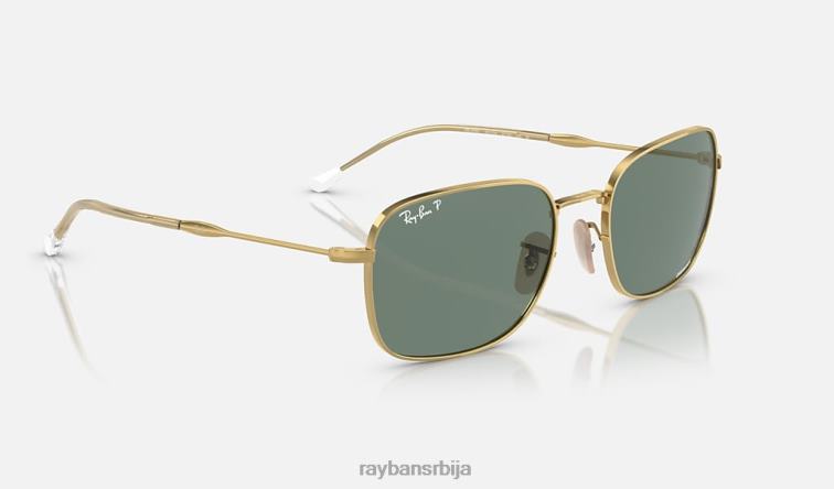Ray-Ban рб3706 P0HP320 наочаре за сунце полирано златно/сиво мушкарци