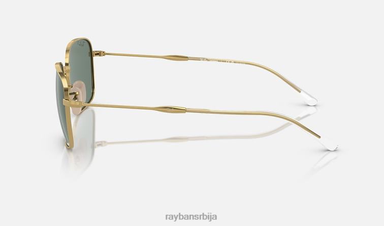 Ray-Ban рб3706 P0HP320 наочаре за сунце полирано златно/сиво мушкарци