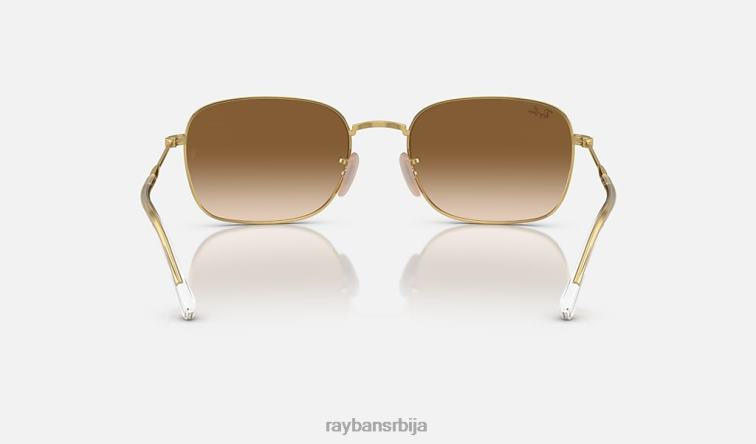 Ray-Ban рб3706 P0HP322 наочаре за сунце полирано злато/браон мушкарци