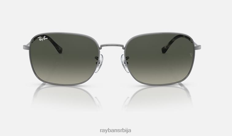 Ray-Ban рб3706 P0HP324 наочаре за сунце углачан гунметал/сива мушкарци