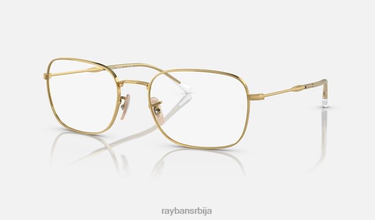 Ray-Ban рб3706 транзиције P0HP485 наочаре за сунце полирано злато/провидно/сиво мушкарци