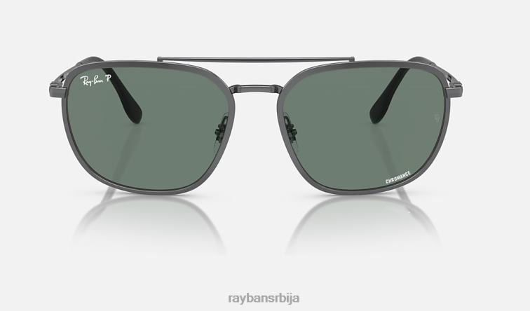 Ray-Ban рб3708 цхроманце P0HP1544 наочаре за сунце углачан гунметал/сива мушкарци