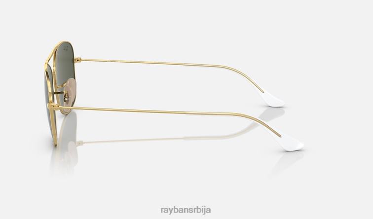 Ray-Ban рб3799 P0HP1520 наочаре за сунце полирано златно/зелено мушкарци