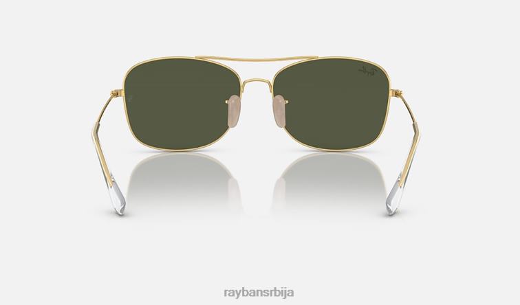 Ray-Ban рб3799 P0HP1520 наочаре за сунце полирано златно/зелено мушкарци