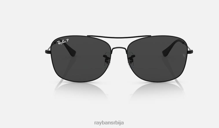 Ray-Ban рб3799 P0HP1521 наочаре за сунце полирана црно/сива мушкарци