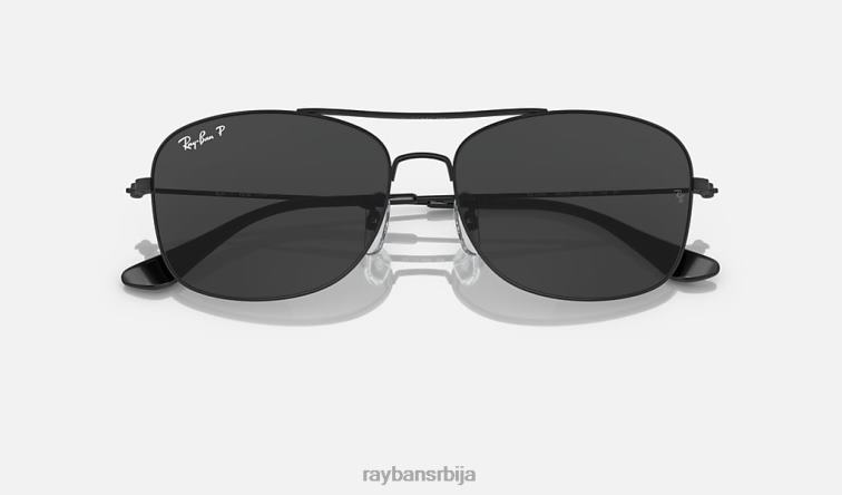 Ray-Ban рб3799 P0HP1521 наочаре за сунце полирана црно/сива мушкарци