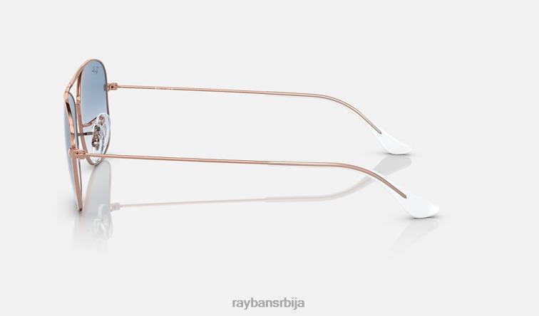 Ray-Ban рб3799 P0HP1524 наочаре за сунце полирано ружичасто злато/плаво мушкарци