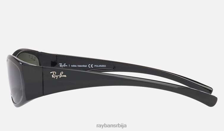 Ray-Ban рб4093 P0HP1385 наочаре за сунце црно/зелено мушкарци