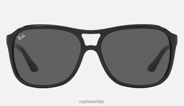 Ray-Ban рб4128 P0HP1533 наочаре за сунце полирана црно/зелена мушкарци