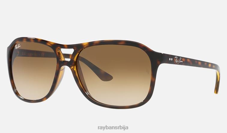 Ray-Ban рб4128 P0HP1534 наочаре за сунце полирано светло хавана/браон мушкарци