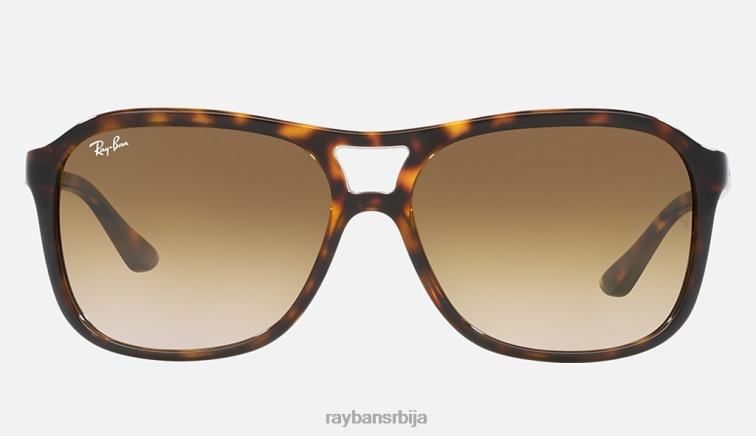 Ray-Ban рб4128 P0HP1534 наочаре за сунце полирано светло хавана/браон мушкарци