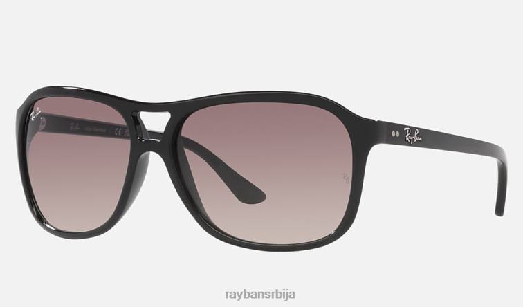 Ray-Ban рб4128 P0HP1535 наочаре за сунце полирана црно/сива мушкарци