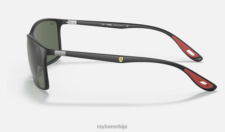 Ray-Ban рб4179м сцудериа феррари колекција P0HP1043 наочаре за сунце мат црна/зелена мушкарци