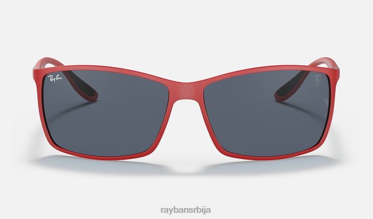Ray-Ban рб4179м сцудериа феррари колекција P0HP1046 наочаре за сунце мат црвена/сива мушкарци