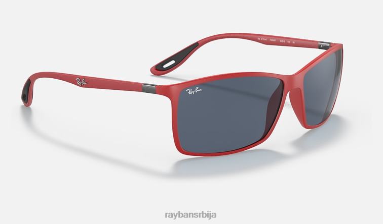 Ray-Ban рб4179м сцудериа феррари колекција P0HP1046 наочаре за сунце мат црвена/сива мушкарци