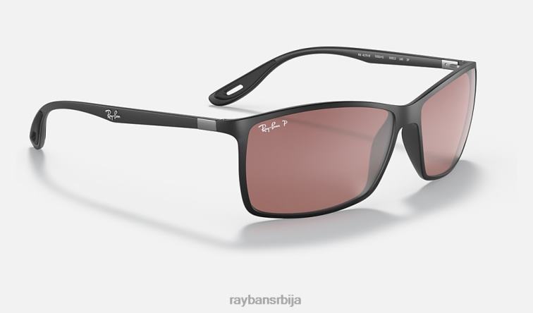 Ray-Ban рб4179м сцудериа феррари колекција P0HP1047 наочаре за сунце мат црна/љубичаста/сребрна мушкарци