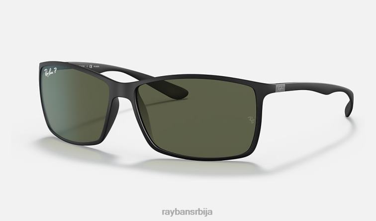 Ray-Ban рб4179 P0HP962 наочаре за сунце мат црна/зелена мушкарци