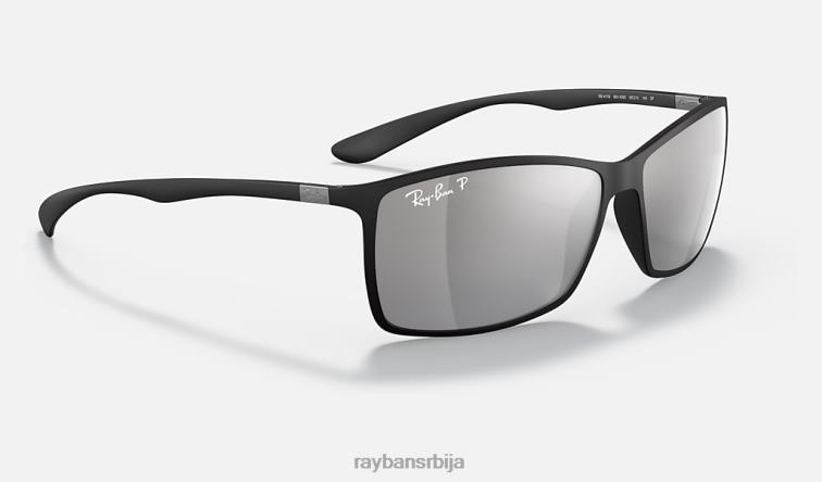 Ray-Ban рб4179 P0HP963 наочаре за сунце мат црна/сребрна мушкарци