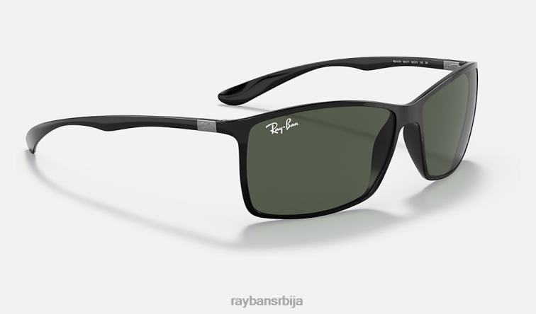 Ray-Ban рб4179 P0HP964 наочаре за сунце полирана црно/зелена мушкарци