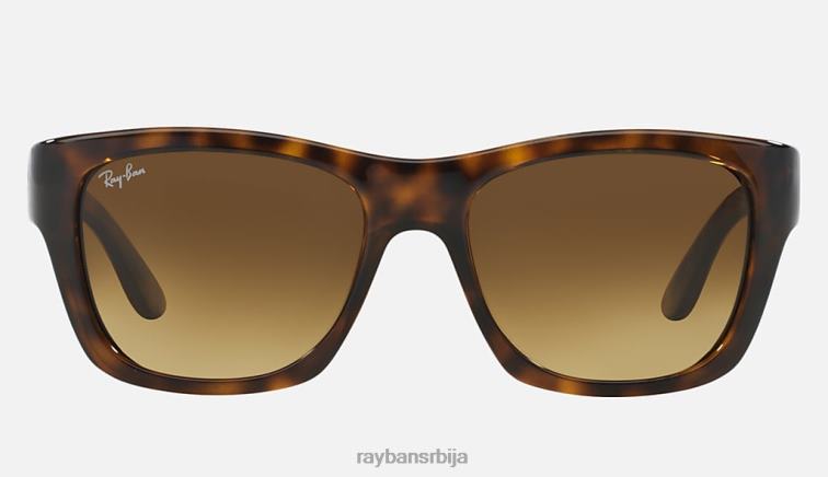 Ray-Ban рб4194 P0HP1358 наочаре за сунце полирано светло хавана/браон мушкарци
