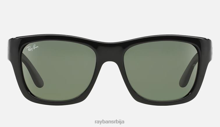 Ray-Ban рб4194 P0HP1360 наочаре за сунце полирана црно/зелена мушкарци
