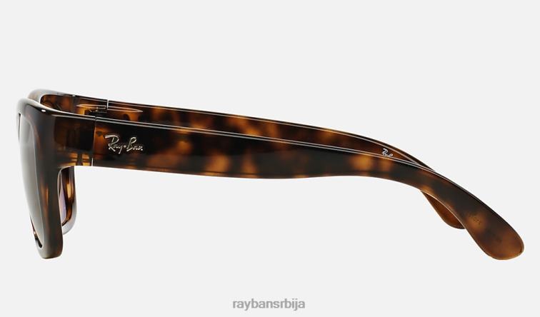 Ray-Ban рб4194 P0HP1361 наочаре за сунце полирано светло хавана/браон мушкарци
