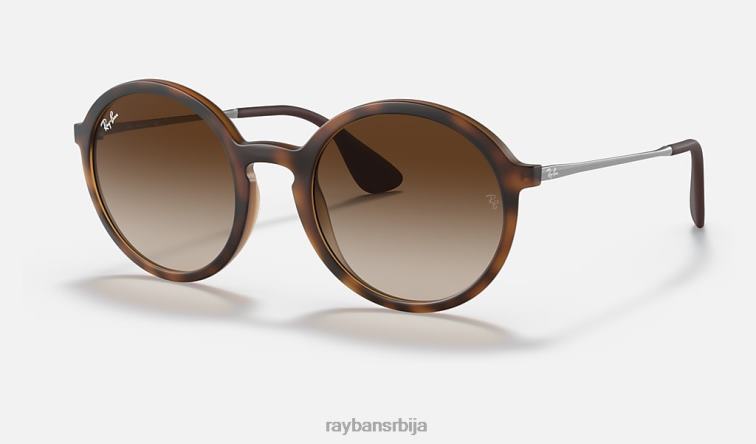 Ray-Ban рб4222 P0HP1042 наочаре за сунце мат хавана/браон мушкарци