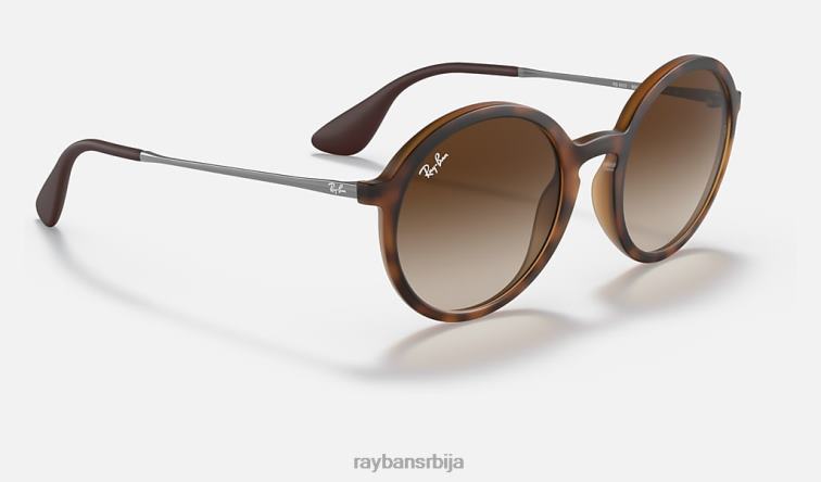 Ray-Ban рб4222 P0HP1042 наочаре за сунце мат хавана/браон мушкарци