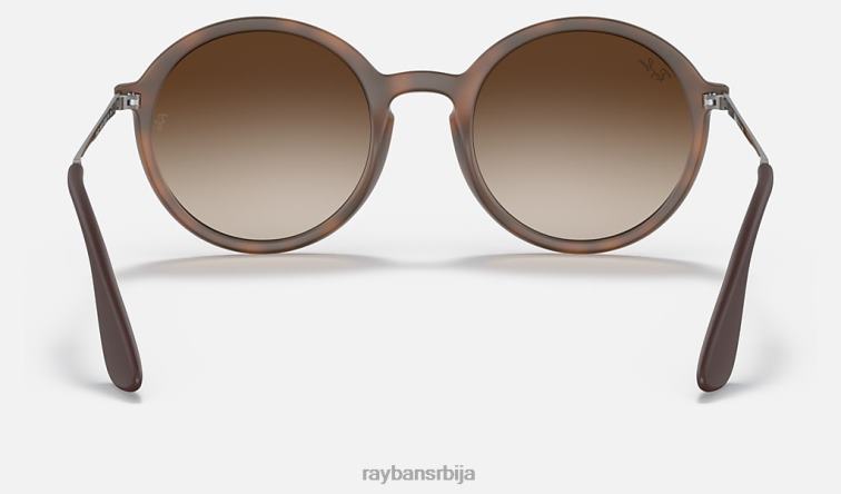 Ray-Ban рб4222 P0HP1042 наочаре за сунце мат хавана/браон мушкарци